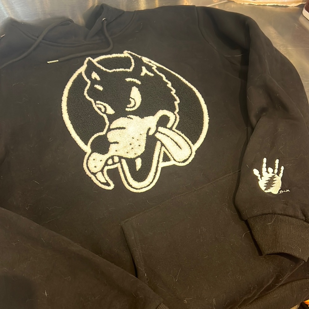 Grateful Dead themed hoodie (wolf)